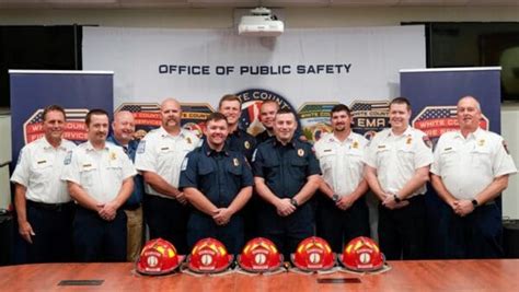 White County Fire Promotes Captain and Four Lieutenants - WRWH