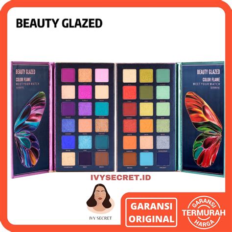 Jual Beauty Glazed Flame Eyeshadow Color Eyeshadow Matte Beauty