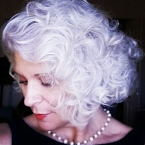 The Advice You Need To Embrace And Celebrate Gray Curls Natural Curls Hairstyles Grey Curly