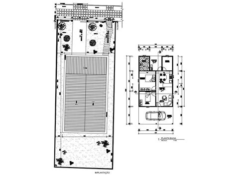 Residential House 7 00mtr X 14 00mtr With Detail Dimension In AutoCAD