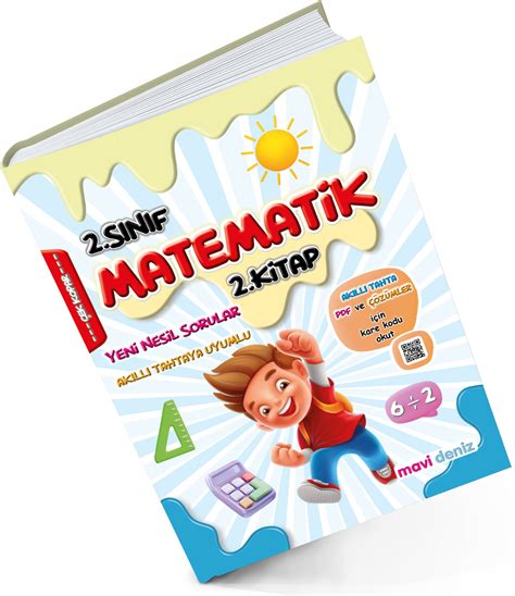 MAVİ DENİZ YAYINCILIK 2 SINIF MATEMATİK 2 KİTAP 2024 2025 MAVİ