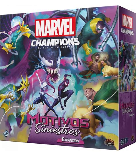 Marvel Champions Lcg Motivos Siniestros Mathom Store S L