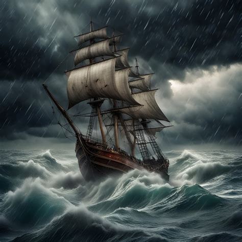 Download Sea, Storm, Ship. Royalty-Free Stock Illustration Image - Pixabay