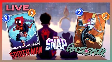 Making The BEST Marvel Snap Miles Morales Deck Ranking Up YouTube