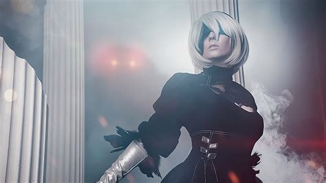 3840x2160 Nier Automata 2b Cosplay Girl 4k 4k Hd 4k Wallpapers Images