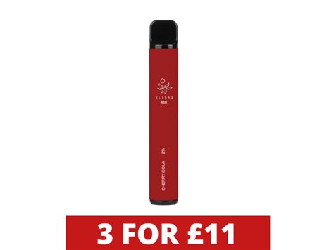 Elf Bar 600 Cherry Cola Disposable Vape Vapehut Uk