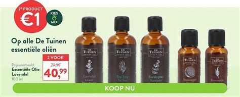 De Tuinen Essenti Le Olie Lavendel Aanbieding Bij Holland Barrett