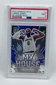 LeBron James 2022 Optic 4 My House Holo PSA 10 Price Guide Sports