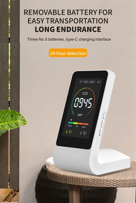 Greenhouse Warehouse Air Quality Temperature Humidity Monitor Fast