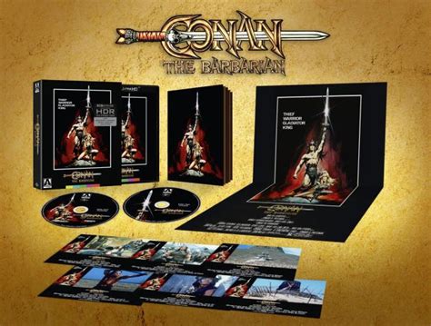 Conan The Barbarian K Ultra Hd Blu Ray Arrow Limited Edition Ultra