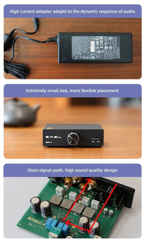 Smsl DA-1 เครื่องขยายเสียงลําโพงความละเอียดสูง DA1 | Shopee Thailand
