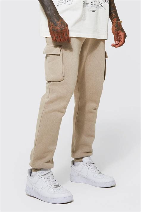 Limited Edition Slim Fit Cargo Jogger Boohoo Uk