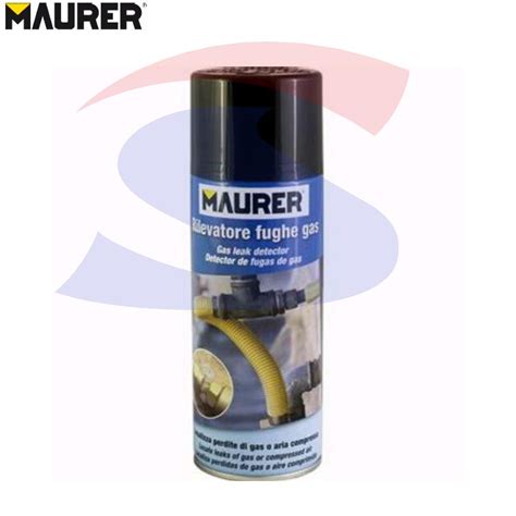 Rivelatore Fughe Di Gas Spray Maurer Da 300 Ml Mau 96901 Spagnuolo Srl