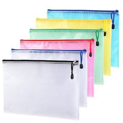 A4 Plastic Wallet Document Wallets A4 Zip Lock Bags Plastic Pockets ...