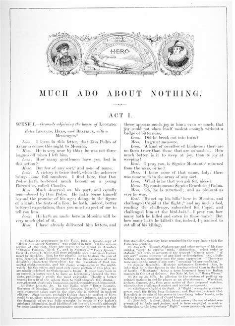 H C Selous Much Ado About Nothing Illustration 2 Victorian Illustrated Shakespeare Archive