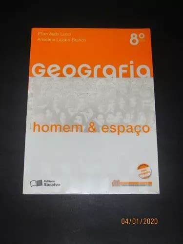 Livro Geografia 8º Ano Homem E Espaço Mercadolivre