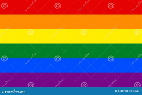 Rainbow Flag Commonly Known As Gay Pride Flag Or Lgbt Pride Flag