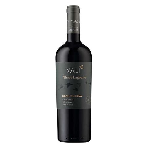 Booz Cl Vino Yali Three Lagoons Gran Reserva Carmenere Cc