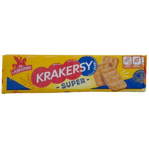 Lajkonik KRAKERSY Solone 180G 11506416744 Allegro Pl