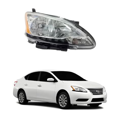 Farol Nissan Sentra 14 16 C Led Ld Vender Somente O Par Castelo