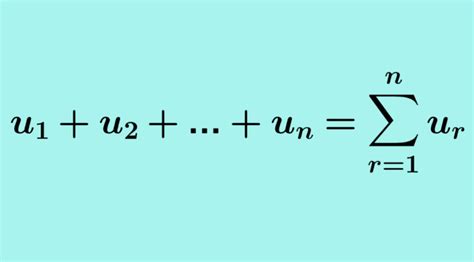 Series And Sigma Notation Examples With Answers Neurochispas