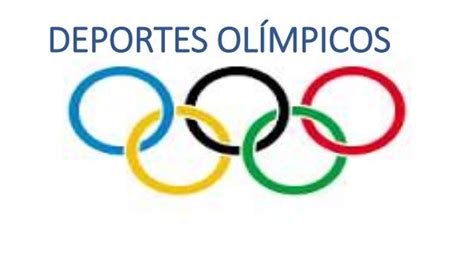 Deportes olímpicos