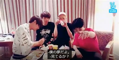 Bts Jinジンがジンラーメンを食べる動画2016年大阪公演後のvライブ！ Bts防弾少年団♡loveブログ♡