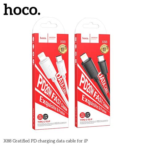 Cáp Type-C to iP Hoco X88 20w giá sỉ, bán buôn X88 PD 20w rẻ nhất Việt Nam