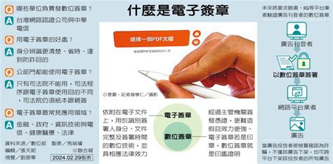 政院通過修正草案 數位簽章同親簽 財經焦點 產經 聯合新聞網