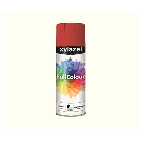 XYLAZEL Spray De Pintura Color Blanco Satinado Xylazel Fullcolour 400 Ml