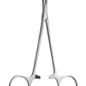 Kelly Rankin Hemostatic Forceps Serrated Curved 16cm Clamps KT Surgico