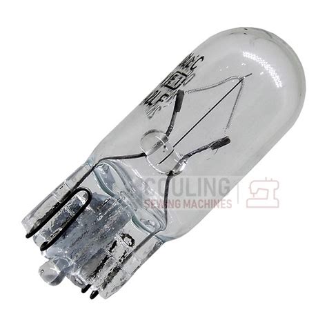 Standard Sewing Machine Wedge Light Bulb Push In 12v 5w Couling