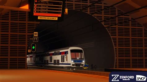 Départ dun MI2N EOLE En Gare De Haussmann Saint Lazare Train Roblox