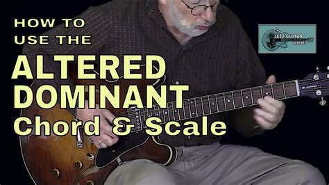 How To Use The Altered Dominant Chord Scale YouTube