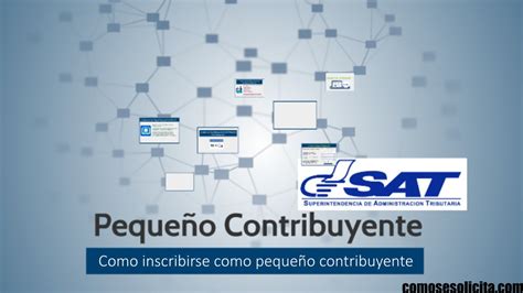 Como Inscribirse Como Peque O Contribuyente En Guatemala Comosesolicita