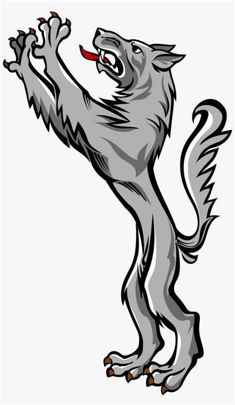 Norse Wolf Head - Coat Of Arms Symbols Wolf - Free Transparent PNG ...