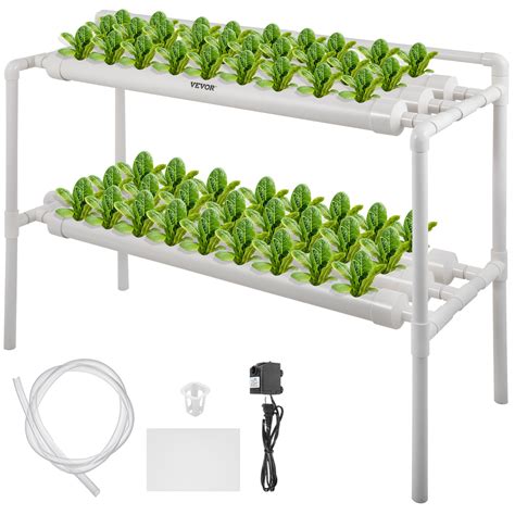 Hydroponic Grow Kit Pipes Layers Plant Sites Vegetables Melons