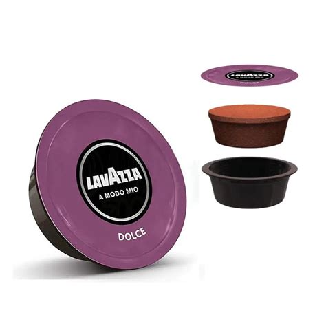 Lavazza A Modo Mio Lungo Dolce Coffee Capsules 96 Pods Intensity 6