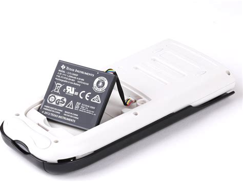 Amazon Texas Instruments Rechargeable Battery For TI 84 C Silver