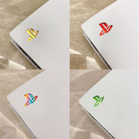 Sony PS5 logo sticker ps5 logo skin sticker game console sticker LOGO ...