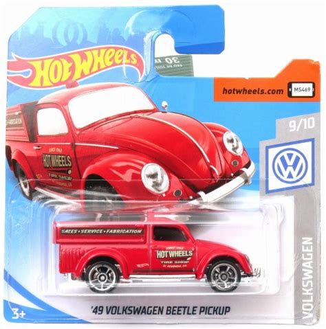 Hot Wheels Volkswagen Beetle Pickup 1949 Zabawkownia