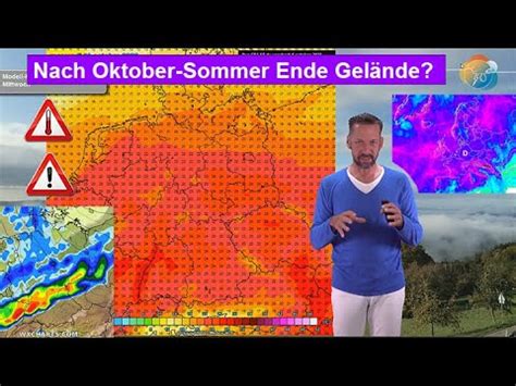 Luftmassengrenze Am Wochenende Oktober Sommer Mittwoch Kaltfront