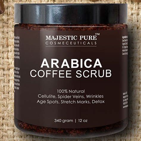 Majestic Pure Arabica Coffee Scrub Chemart Pharmacy