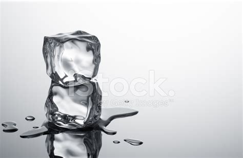 Two Ice Cubes Stock Photo Royalty Free Freeimages