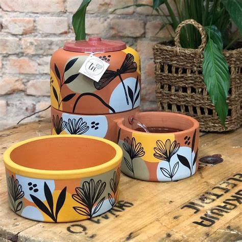 Painted Plant Pots Painted Flower Pots Pottery Painting Designs