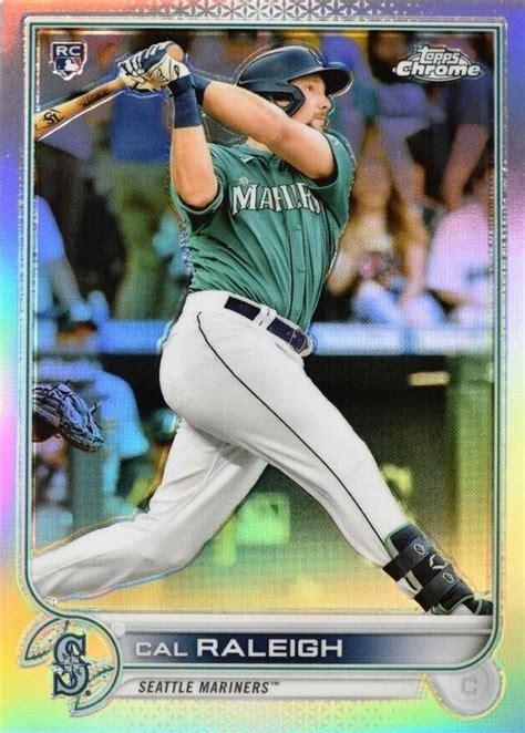 Cal Raleigh 2022 Topps Chrome 149 Refractor Price Guide Sports Card