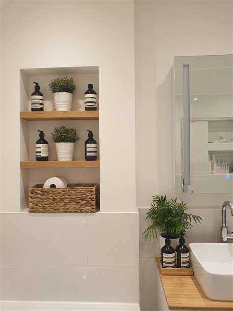 Oak Bathroom Shelves Oak Bathroom Wall Shelves Bathroom Decoration