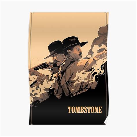 "Tombstone Movie Poster" Poster for Sale by brandon1122 | Redbubble