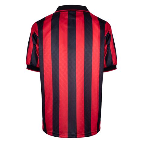 Heimtrikot Erbe Mailand Ac Ac Mailand Serie A Vereine