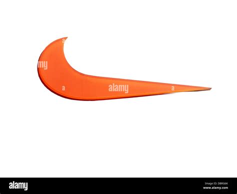 Gehege Station Bild Altes Nike Logo Offenbar Stapel Ausfall